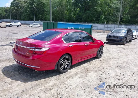 2017 Honda Accord Sport from USA, damaged, VIN 1HGCR2F59HA293017